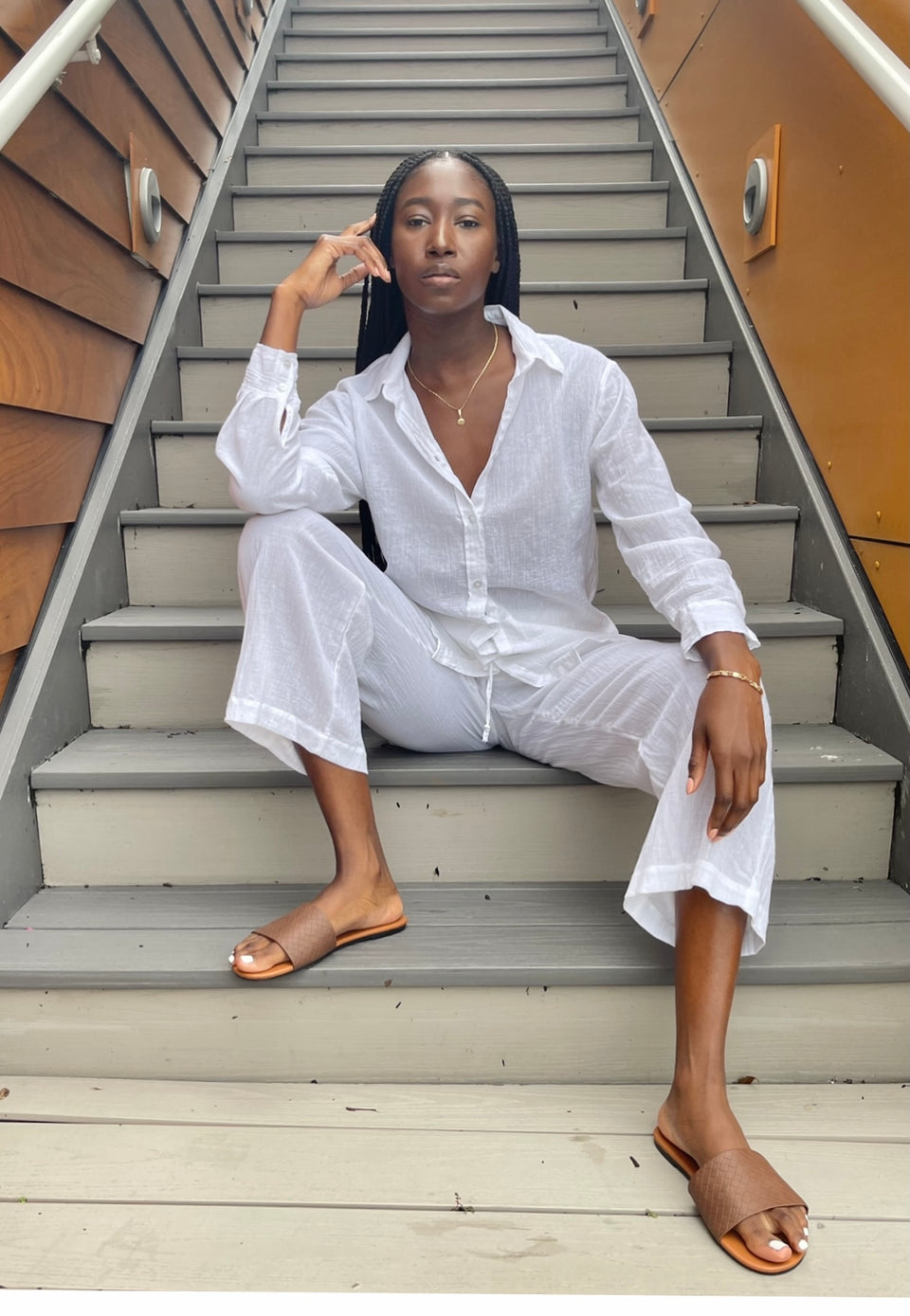 Kimberly's Cotton Pants
